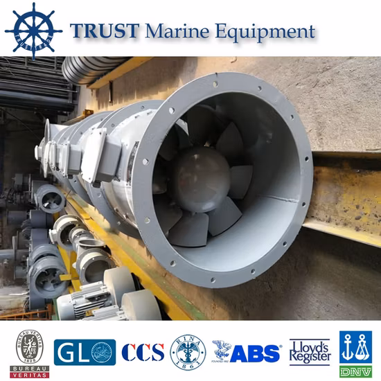 Ventilateur à flux axial marin série Jcz pour navire de la Marine
